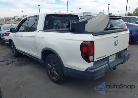 2018 Honda Ridgeline Sport из США, поврежденный, VIN 5FPYK2F11JB001404